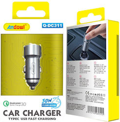 Andowl Car Charger with Port 1xUSB-A