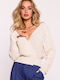 MOE Women's Long Sleeve Sweater Beige