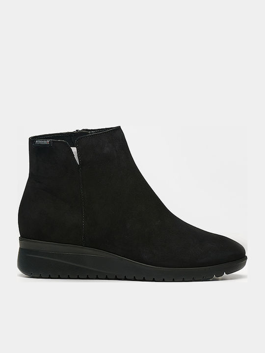 Mephisto Leather Women's Ankle Boots Platform B...