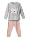 Evita Kinder Schlafanzug Winterlich Grey
