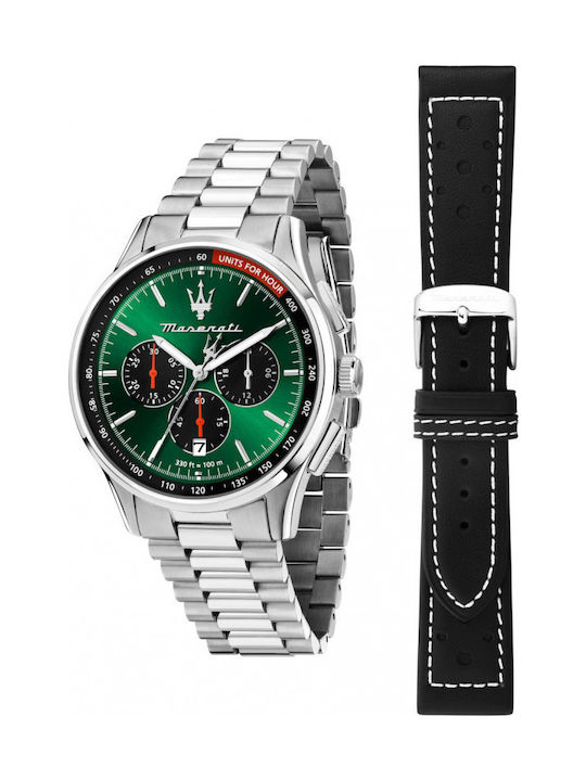 Maserati Herrenuhr 42mm Chronograph Batterie mi...