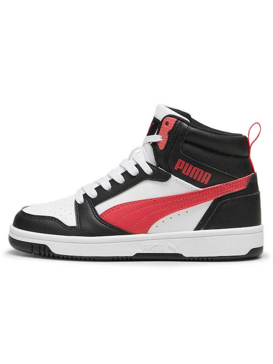 PUMA Rebound V6 Mid Jr Kids Sneakers High Black