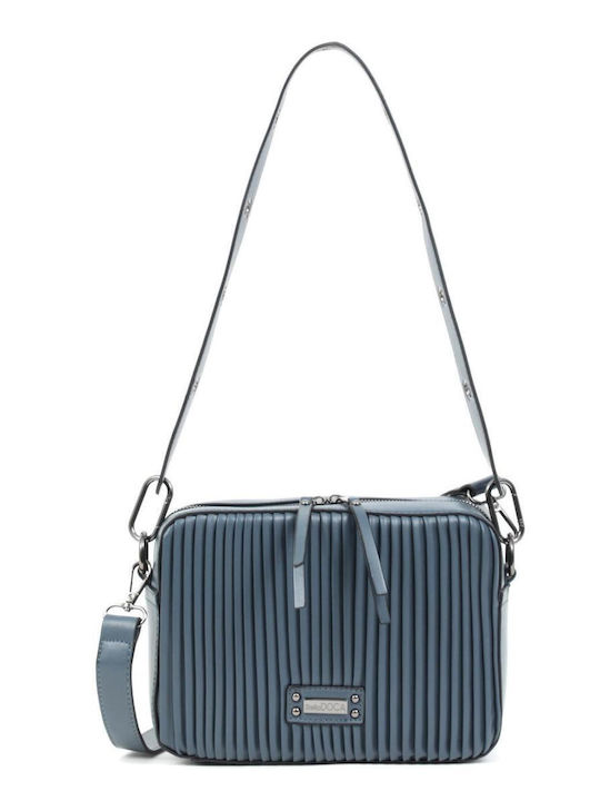 Doca Damen Tasche Schulter Blau