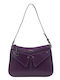 Doca Damen Tasche Schulter Lila