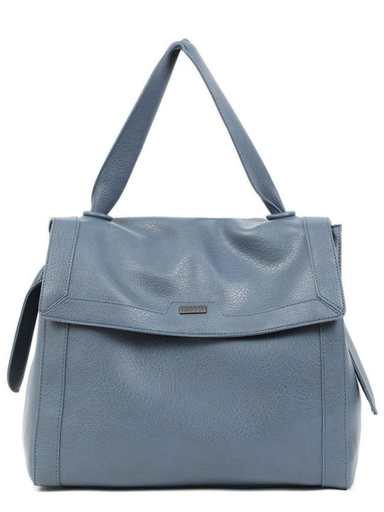 Doca Damen Tasche Schulter Blau