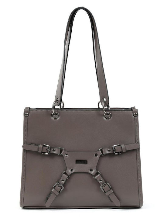 Doca Damen Tasche Schulter Gray