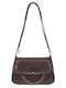 Doca Damen Tasche Schulter Braun