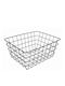 Black Metal Basket 32cm 32x25x14cm Monochrome Sidirella