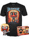 Funko Поп! Tees Marvel: Deadpool - Deadpool (Малък) (С) Ексклузивен