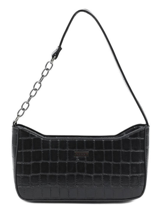 Doca Damen Tasche Schulter Schwarz