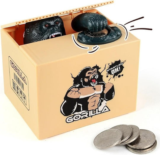 Cutie de economii automată Gorile furând monede Oem