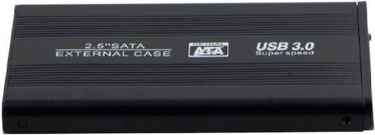 Nelbo Твърд диск кутия 2.5" SATA III с връзка USB 3.0 в Черен цвят