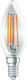 Just LED LED крушка 6W за фасунга E14 и форма C35 Топло бяло