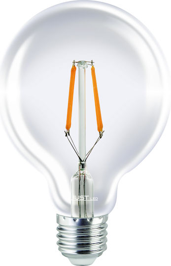 Just LED Λάμπα LED 10W για Ντουί E27 και Σχήμα G95 Φυσικό Λευκό 1100lm Dimmable