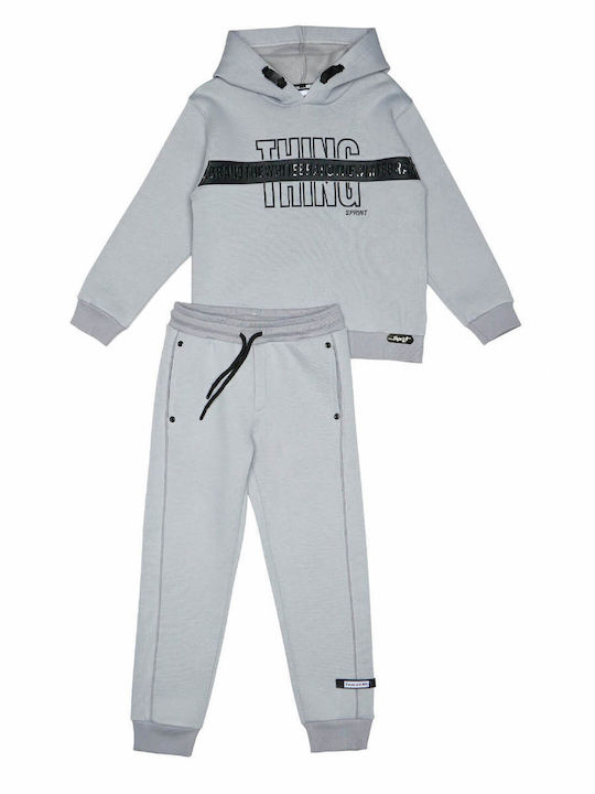 Sprint Kids Sweatpants Set Grey