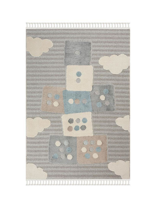 Newplan Bubbles 960 Παιδικό Χαλί Γκρι 160x230cm