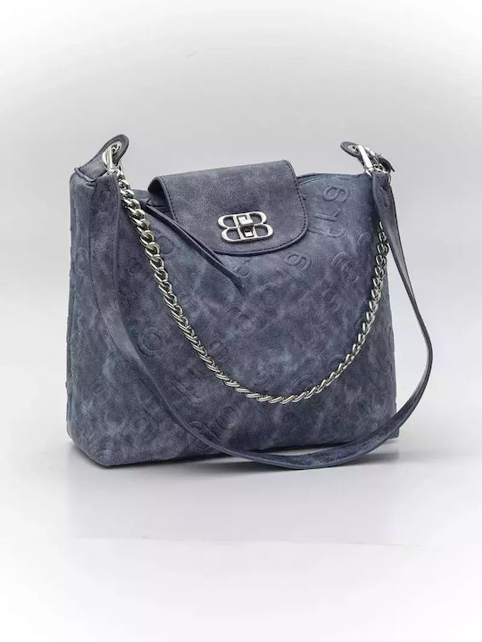 Fragola Damen Tasche Schulter Blau