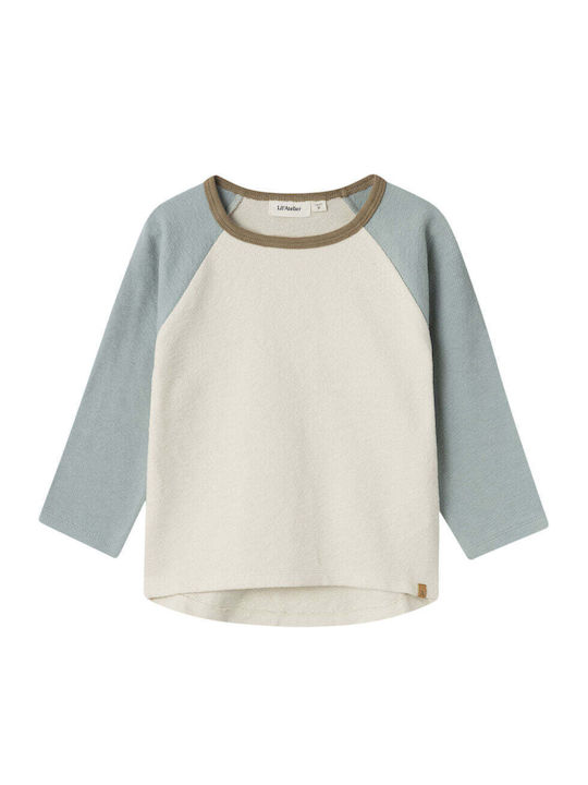 Lil' Atelier Kinderhemd Langarm Beige 13234233