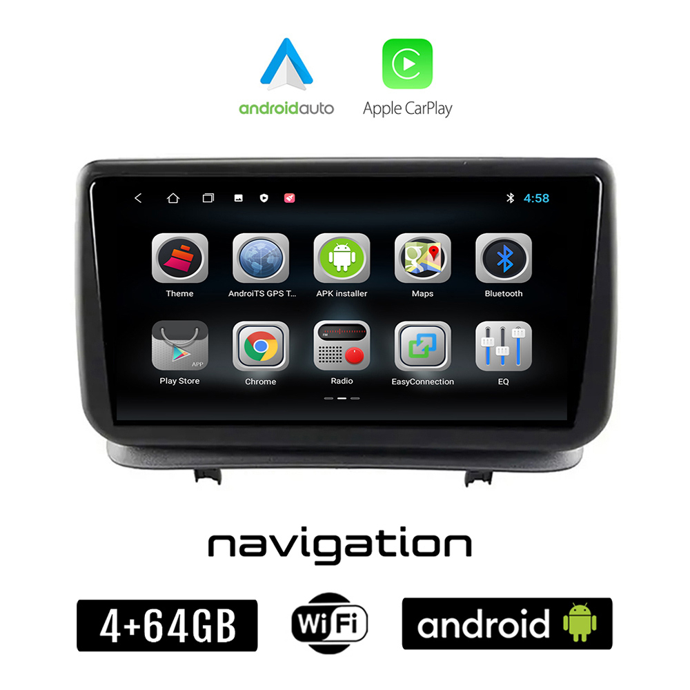 Oceanlend AUX Adapter Für Renault Clio 2005-2011 - 150cm Kabel