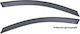 DGA Set of Windbreakers Front Car Dark Fime for BMW X5 2007-2013 2pcs