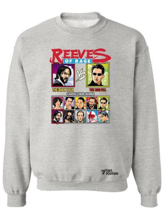 Erwachsenen-Sweatshirt Takeposition Reeves Vs G...