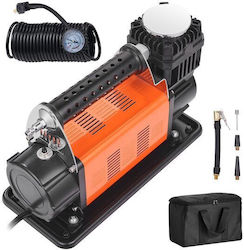 Rolinger Car Tire Pump 150 PSI with Battery Clamps