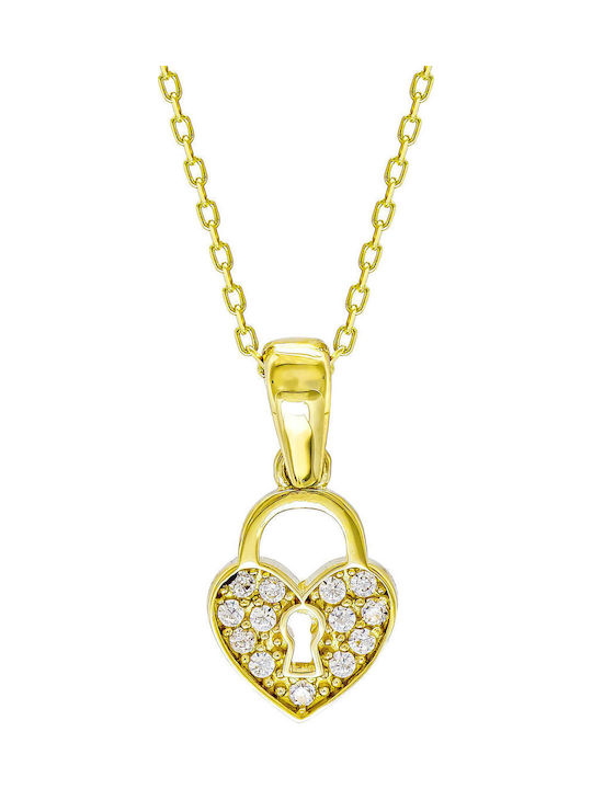 Kiriakos Gofas Halskette aus Vergoldetem Gold 14K Kiriakos Gofas Halskette aus Vergoldetem Gold 14K