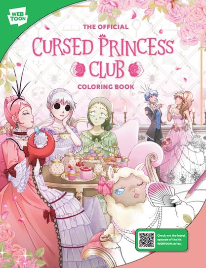 Official Cursed Princess Club Coloring Book Official Cursed Princess Club Coloring Book