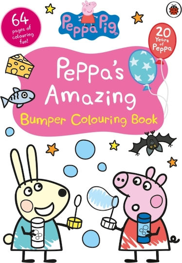 Peppa Pig Peppa’s Amazing Bumper Colouring Book Children's Uk