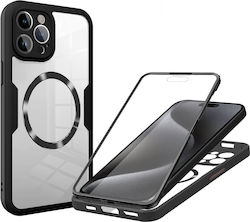 Techsuit 360 Full Cover Black (iPhone 16 Pro)