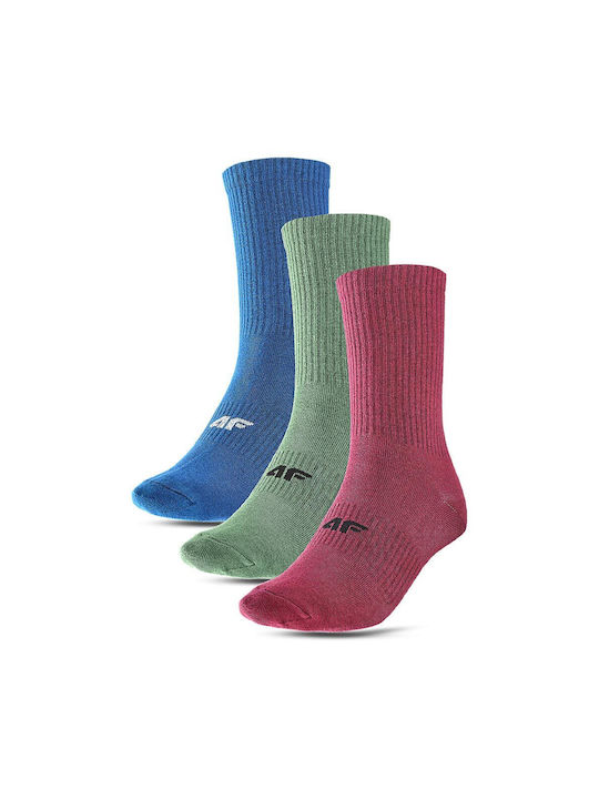 4F Athletic Socks Multicolour 3 Pairs