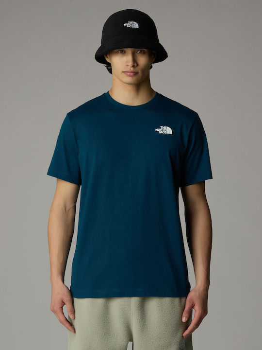 The North Face Тениска Midnight Petrol, Tnf Red