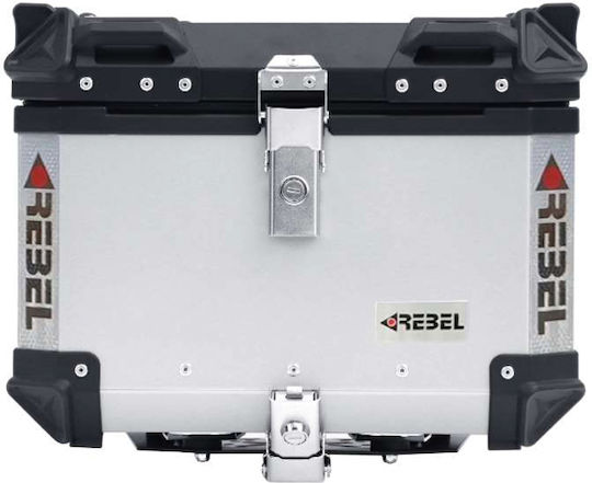 Rebel Motorrad-Topcase 45Es Silber