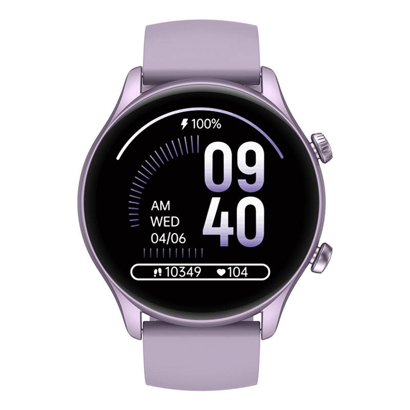 Zeblaze Btalk 3 Plus 46mm Smartwatch με Παλμογράφο (Μωβ)