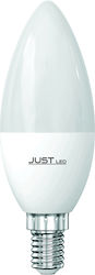 Just LED Bec LED 9W pentru Dulie E14 Alb natural Just LED Bec LED 9W pentru Dulie E14 Alb natural