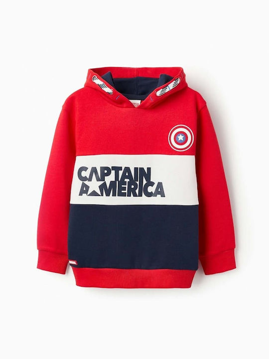 Zippy Kinder Sweatshirt Red