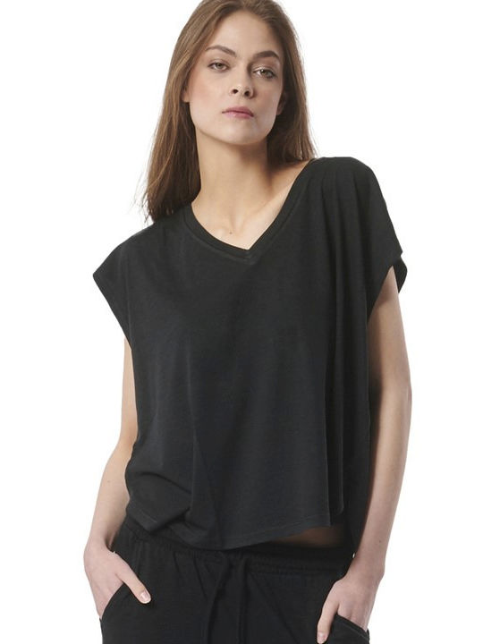 Body Action Women's Blouse Black