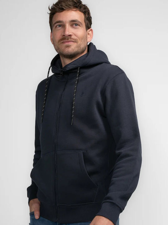 Petrol Industries Black Hooded Cardigan