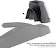 Rati Armster Car Fabric Armrest Mount for Toyota Yaris 2020 Black