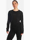 Damen Sweatshirt Black
