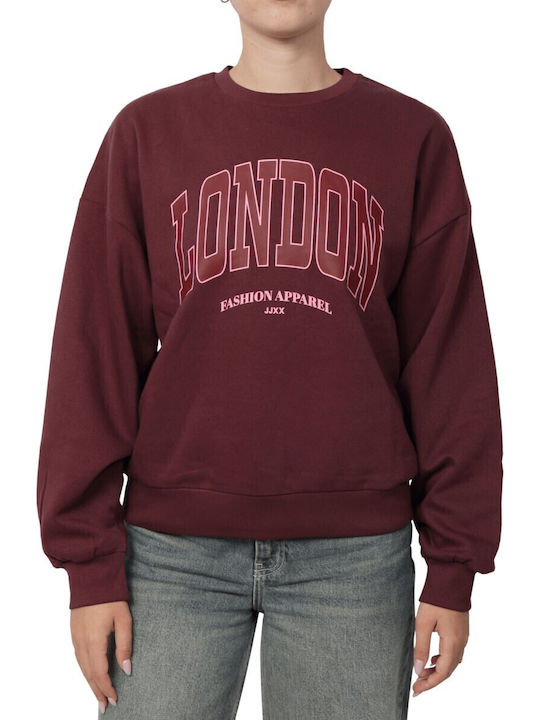 Jack & Jones Γυναικείο Φούτερ Μπορντω