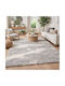 Saray Home Σετ Shaggy Χαλιά Κρεβατοκάμαρας Βελουτέ Κρεμ C716B-CRBG-SET 3τμχ