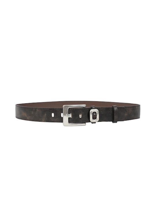 Doca Leather Women's Belt Brown