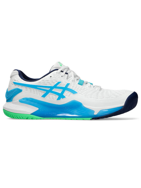 ASICS Gel-resolution 9 Bărbați Pantofi Tenis Toate instanțele Albi