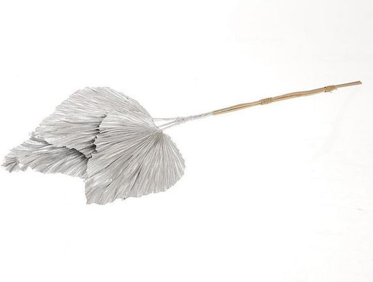 Artificial Decorative Palm Tree Branch Silver Atmosphera