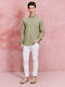 Staff Men's Shirt Long Sleeve Olive