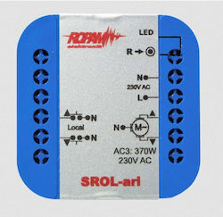 Ropam Srol-ari Drahtloser 230V In-Ear Jalousiesteuerung Amperometrische Anwendung Jalousiestatus Touchpanel IP-64