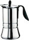 Nitec Μπρίκι Espresso Ασημί