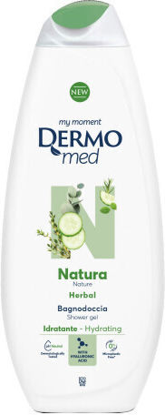 Dermomed Natura Herbal Αφρόλουτρο σε Gel 650ml