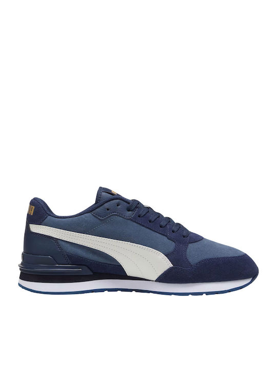 Puma St Runner V4 Sd Ανδρικά Sneakers Μπλε Ναυτικό 399665-05